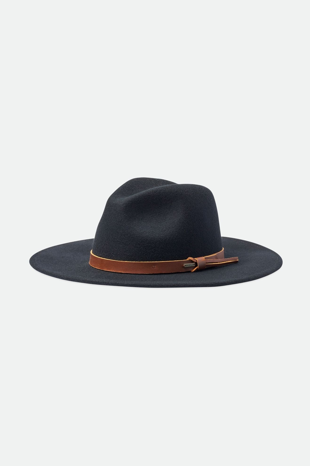 Men's Brixton Field Proper Hats Black | 0167VNQOW