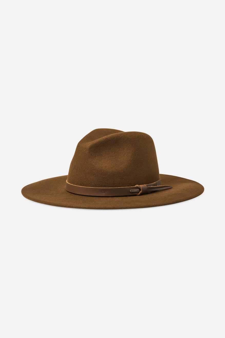 Men's Brixton Field Proper Hats Coffee | 1378XJLCK