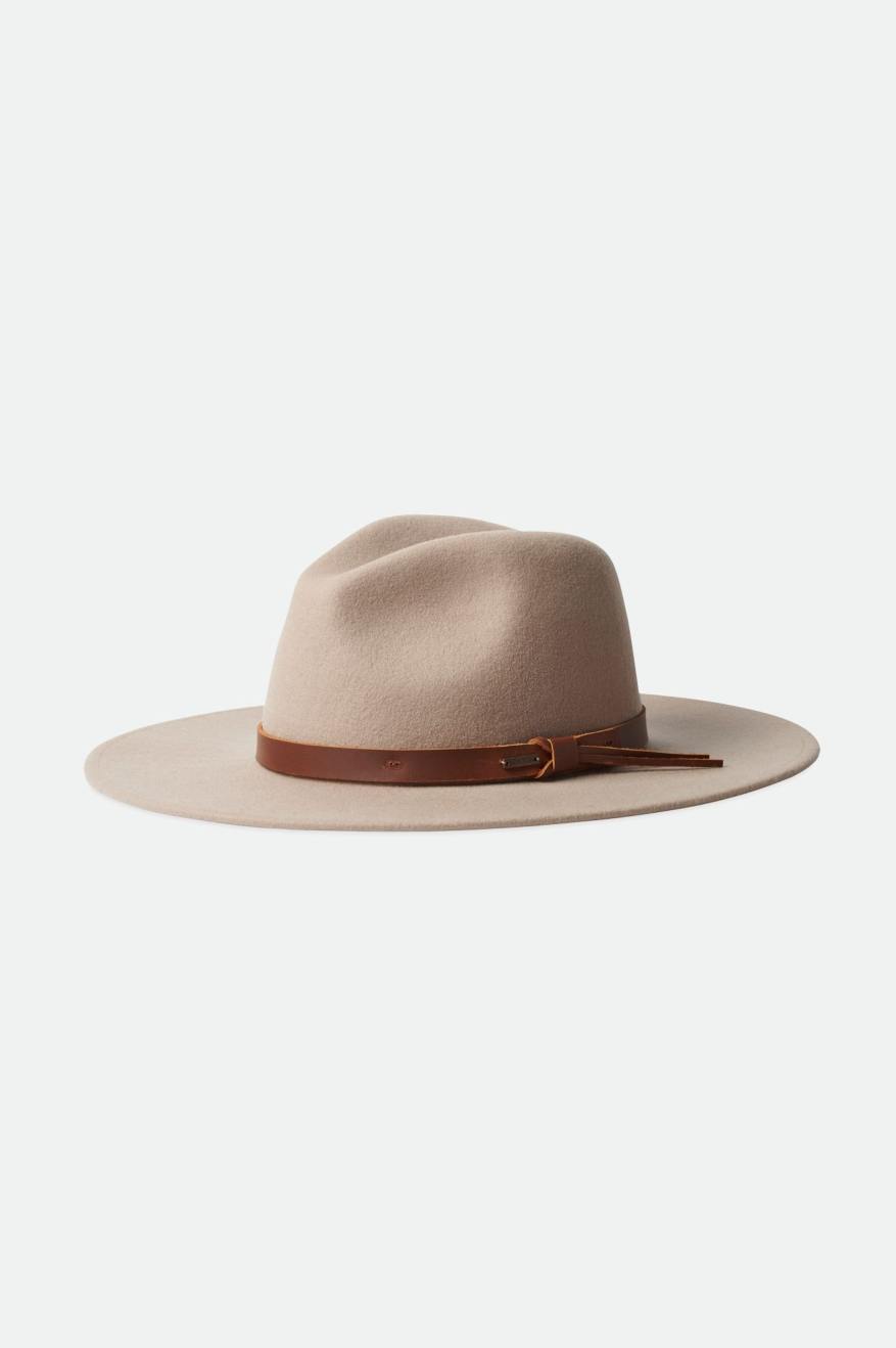 Men's Brixton Field Proper Hats White | 9207GEAIN