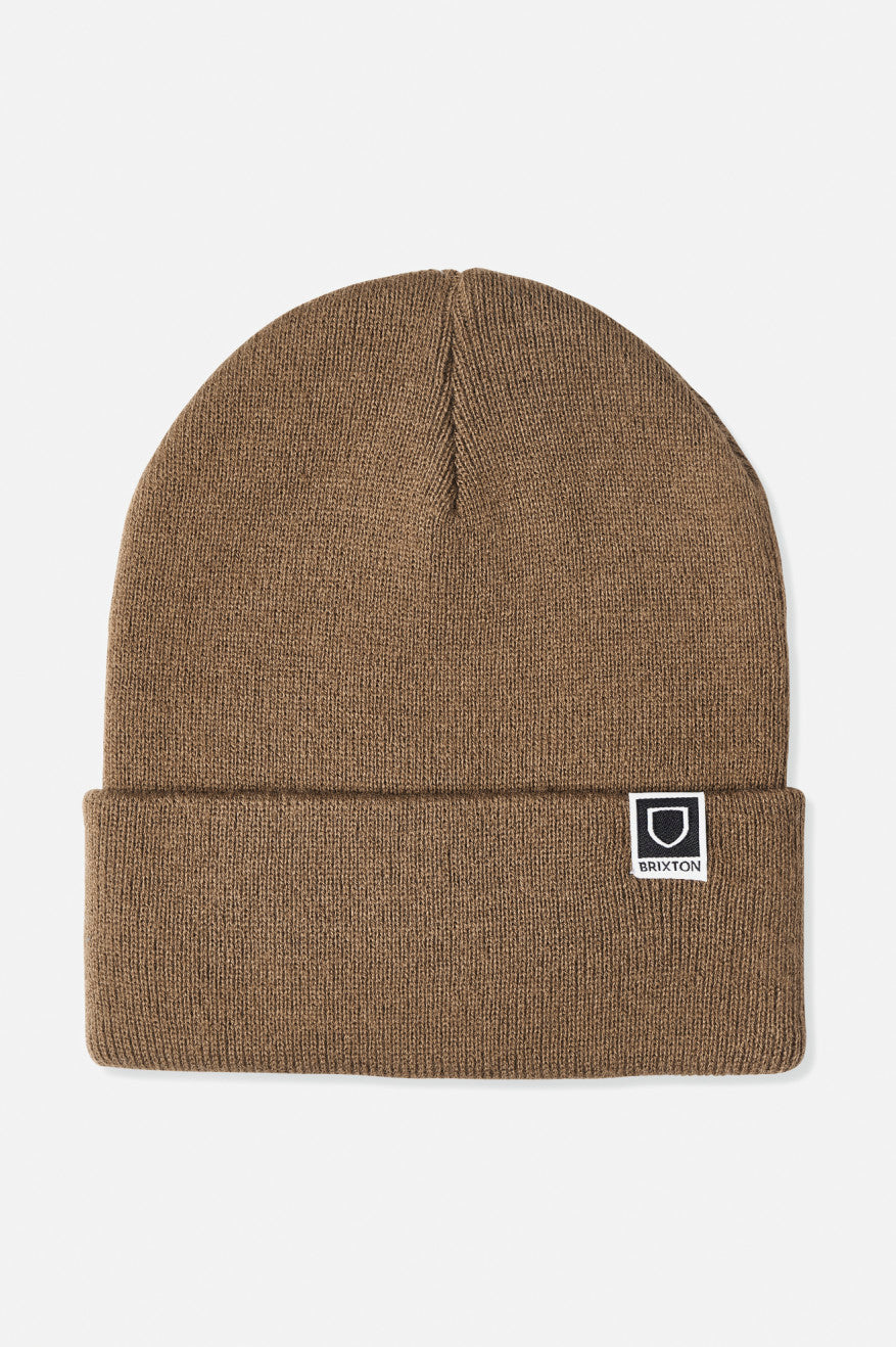 Men's Brixton Harbor Beta Watch Cap Beanie Brown | 5028CPXIQ