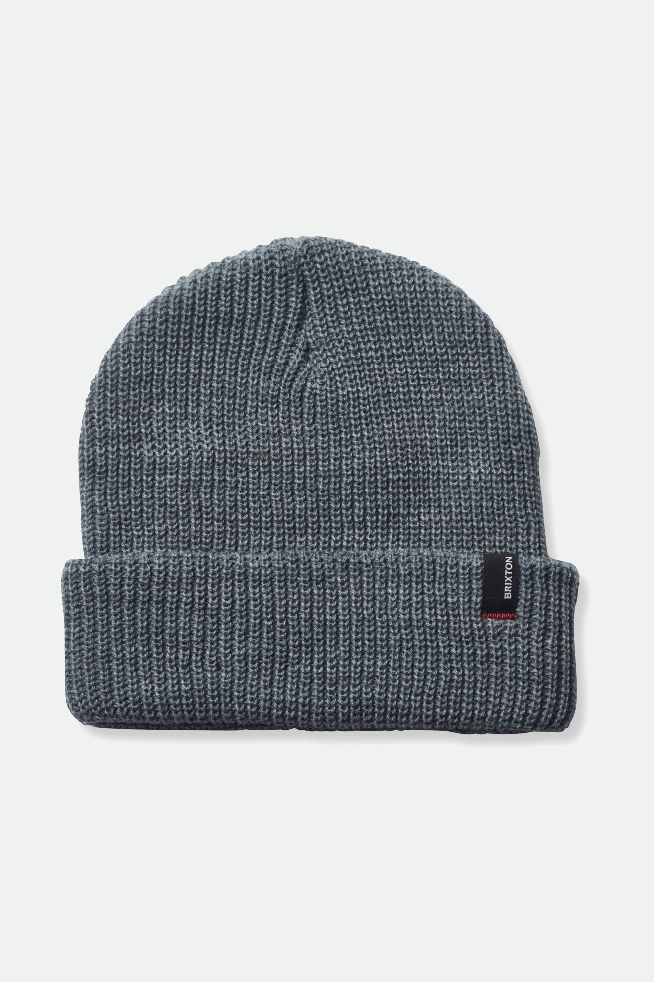 Men's Brixton Heist Beanie Grey | 9208QFLEC