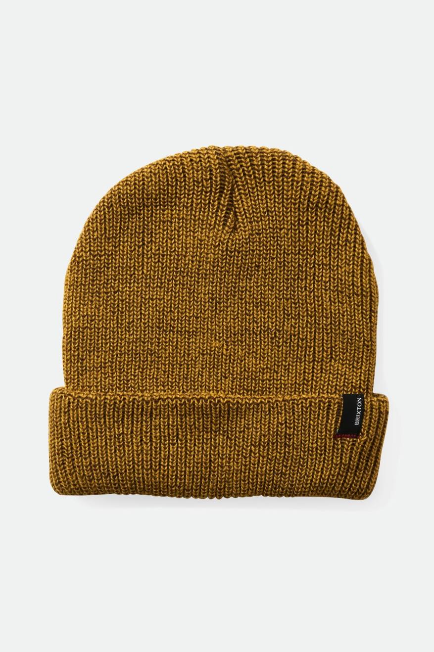 Men's Brixton Heist Beanie Yellow | 9035YPSAZ