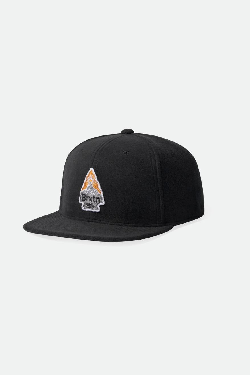 Men's Brixton Holt MP Caps Black | 4063PILTS