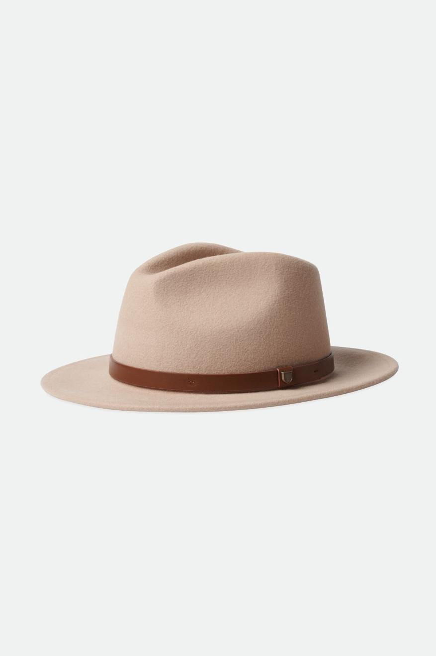 Men's Brixton Messer Fedoras Light Green | 5198NRCXZ