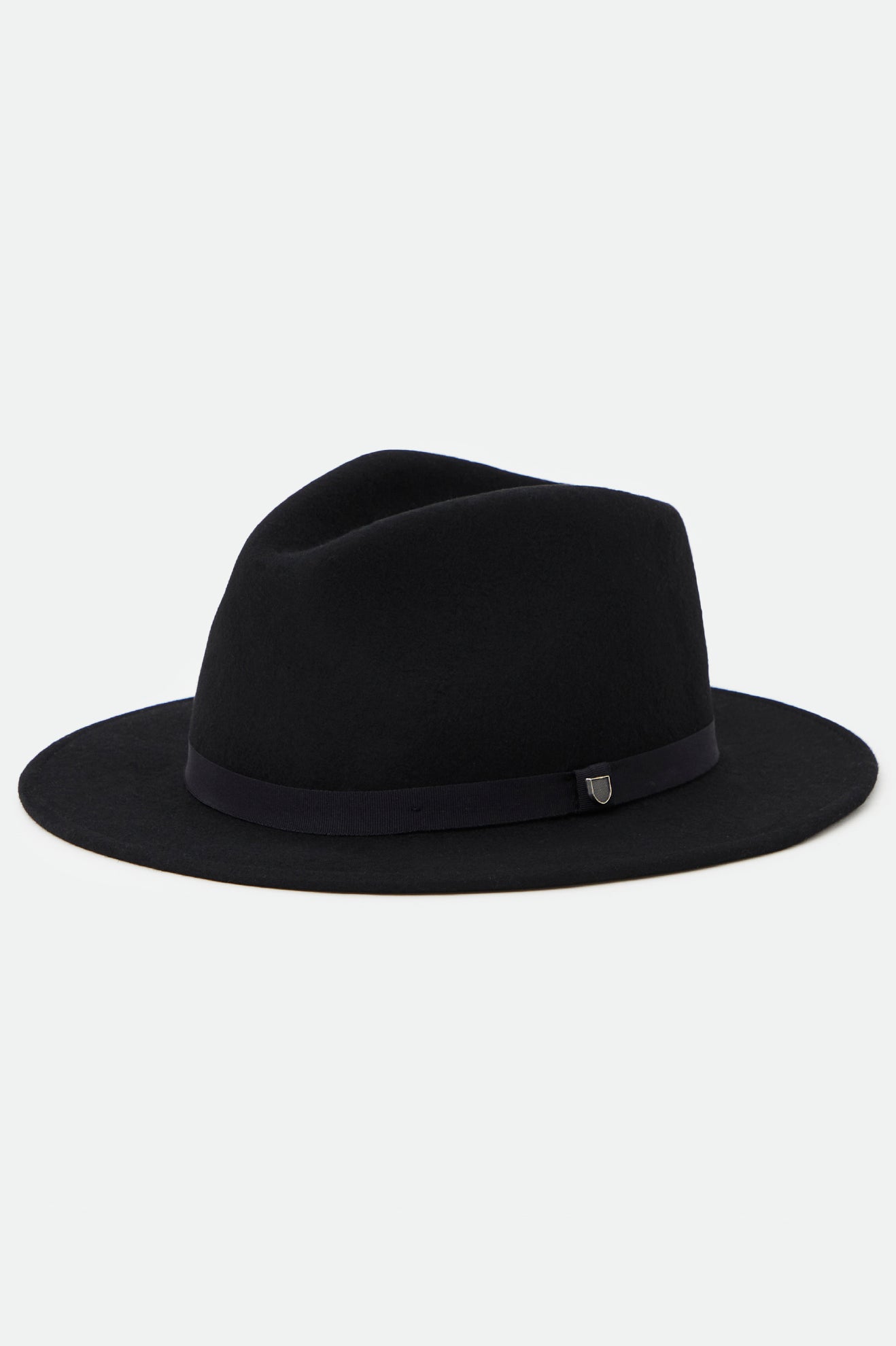 Men's Brixton Messer Packable Fedoras Black | 1689YUWAX