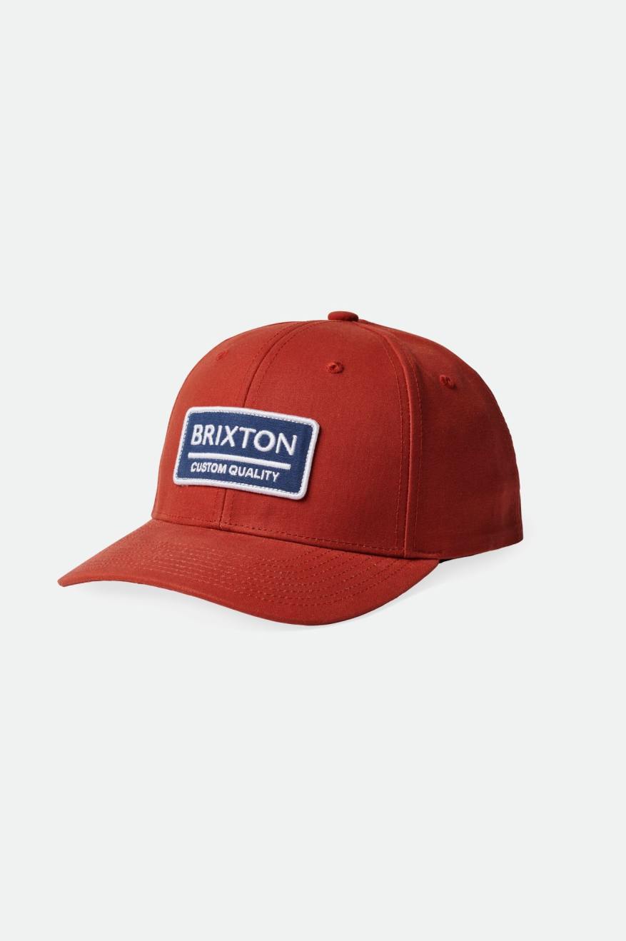 Men's Brixton Palmer Proper NetPlus MP Caps Red | 1396NWEKP