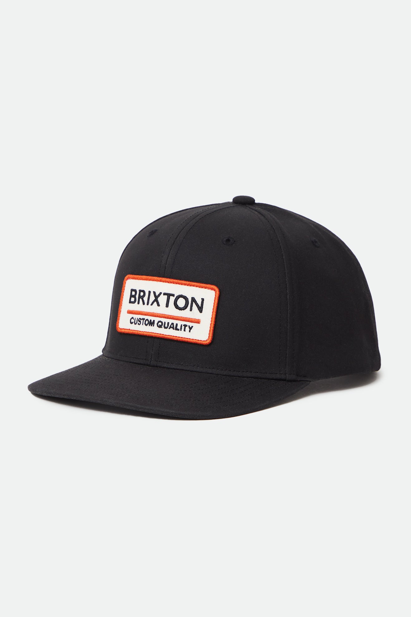 Men's Brixton Palmer Proper NetPlus MP Caps Black | 9817NYWVR