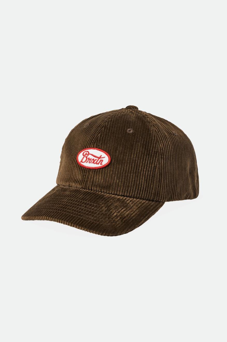 Men's Brixton Parsons LP Cap Caps Brown | 5413PSCVG