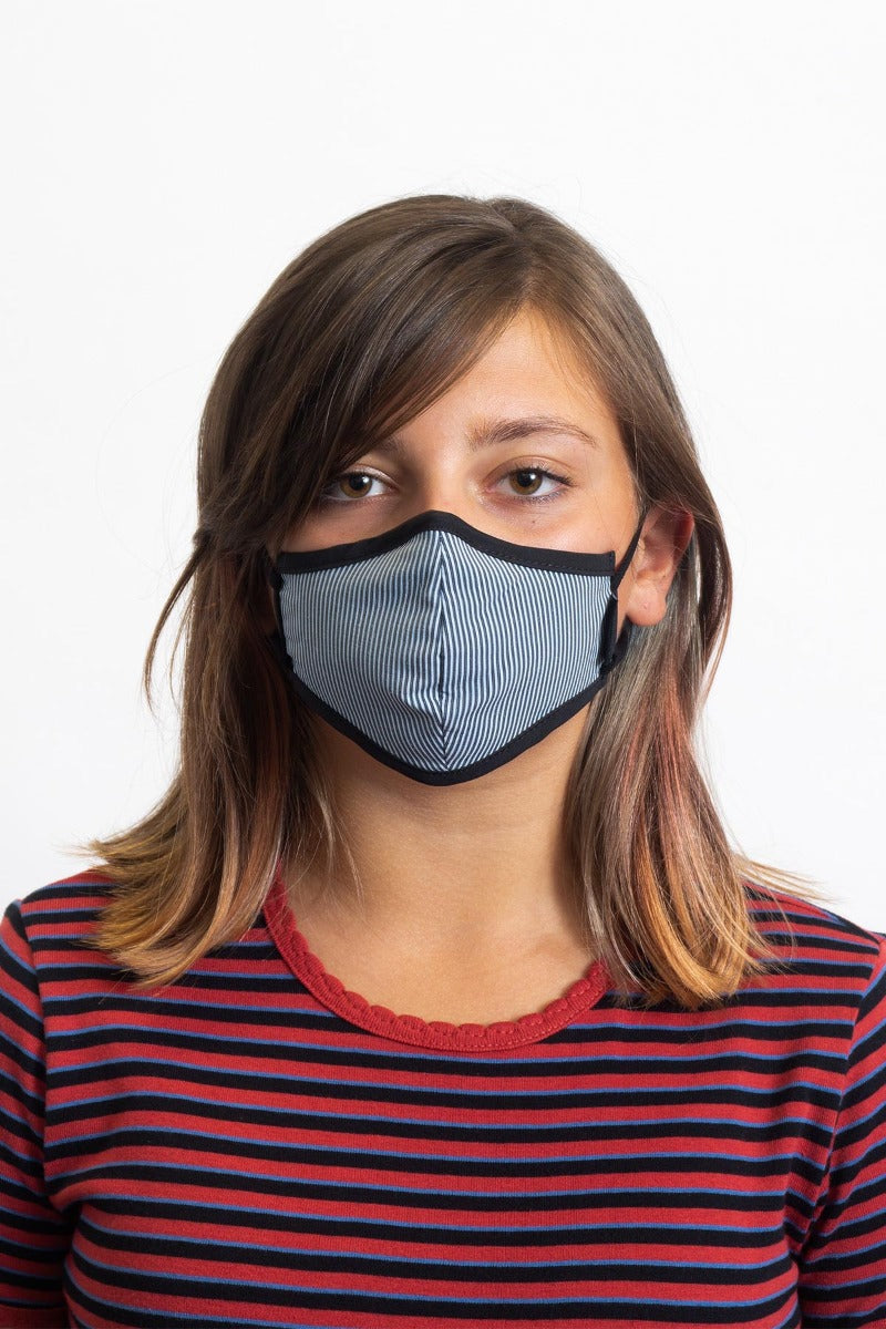 Unisex Brixton Youth Antimicrobial Face Masks Blue | 4183UWIGF