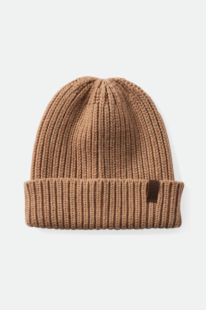 Women's Brixton Heist Reserve Cashmere Beanie Beige | 2746JNCQU