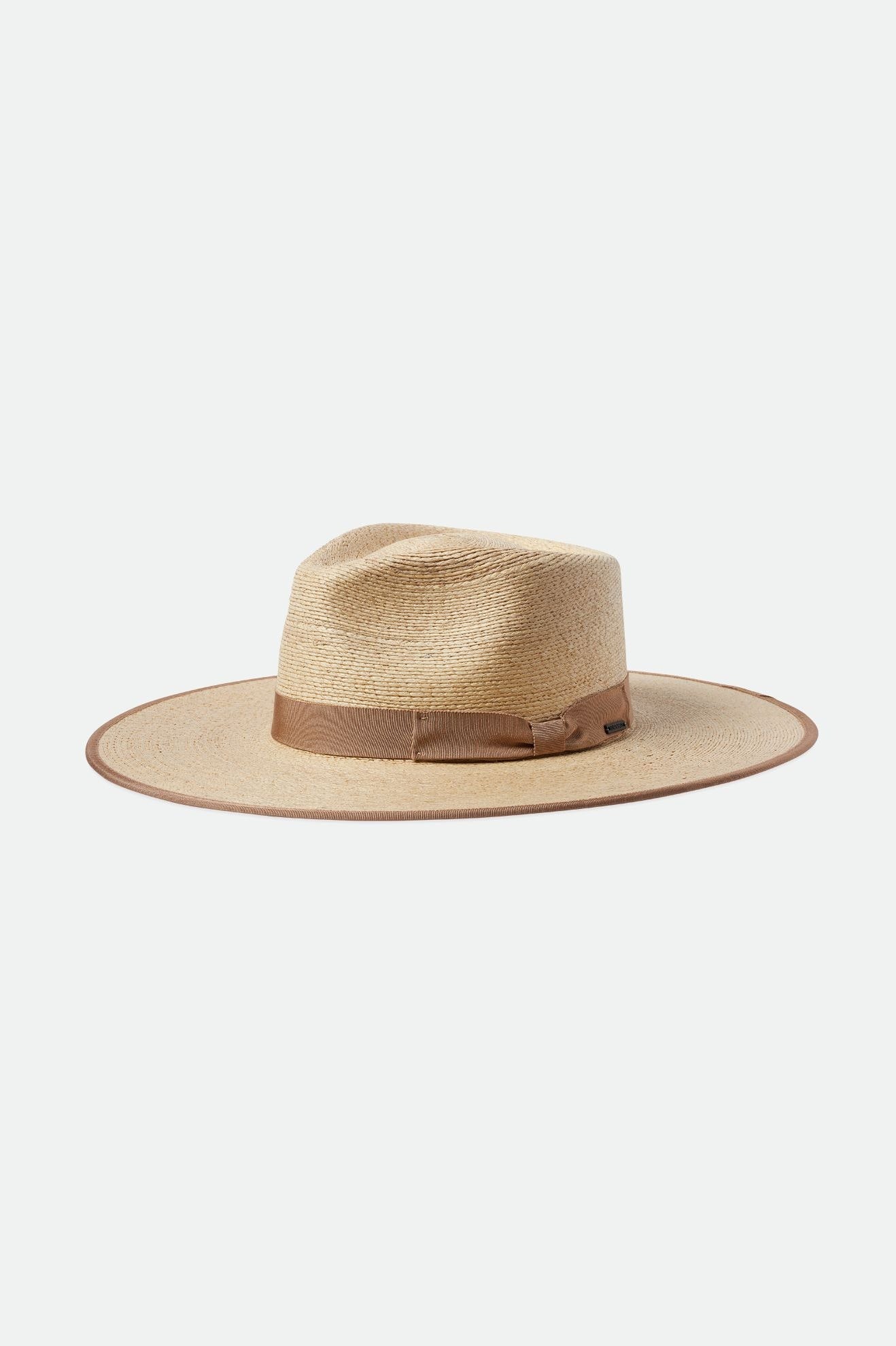 Women's Brixton Jo Rancher Straw Hats Beige | 0341TDXME