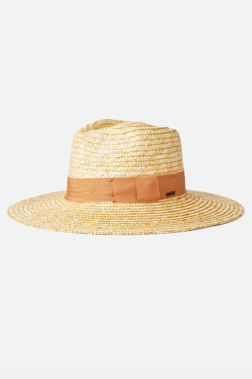 Women's Brixton Joanna Straw Hats Orange | 6903MRLVF