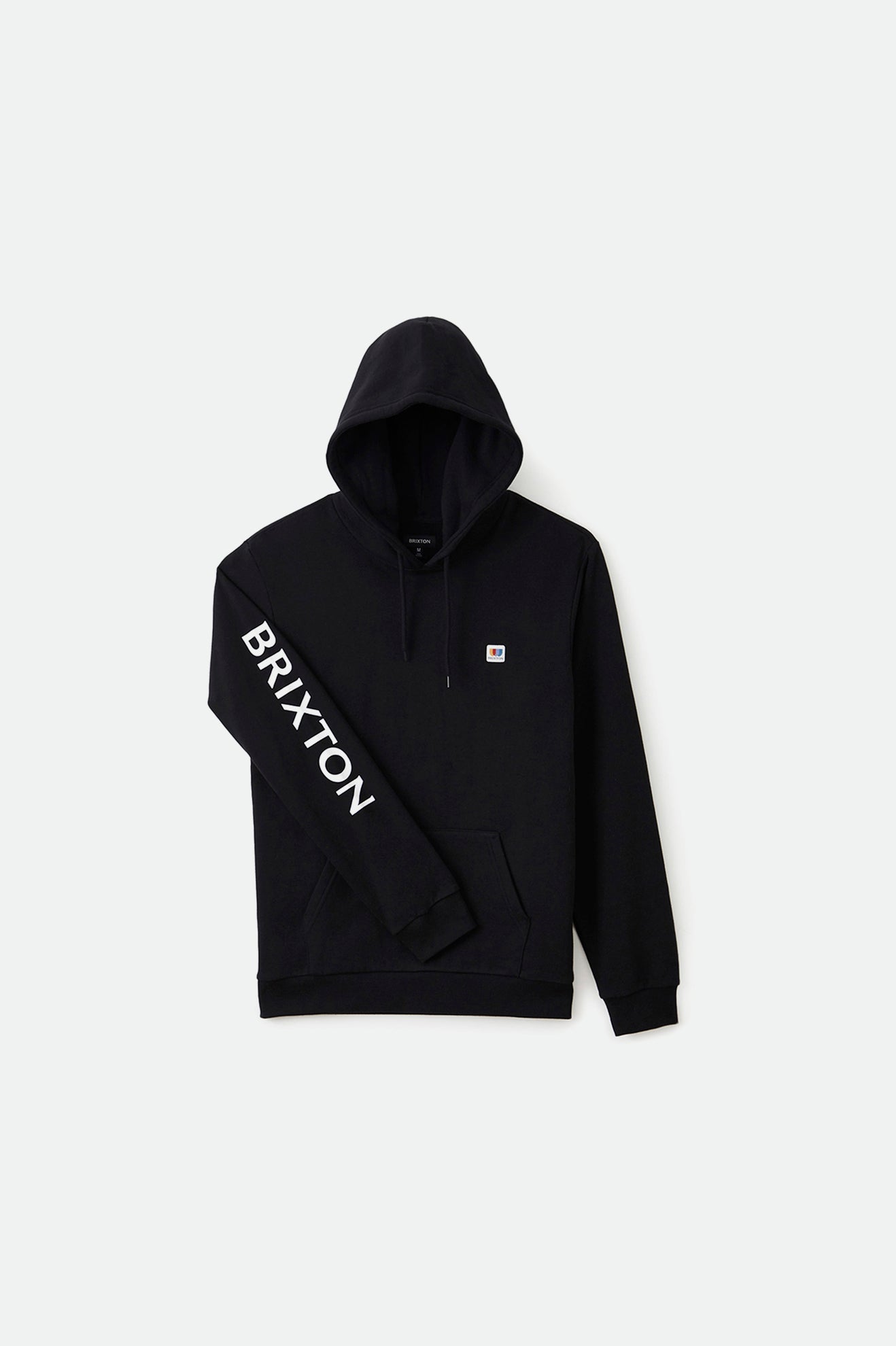 Men's Brixton Alton Hoodie Black | 8574GJWIS