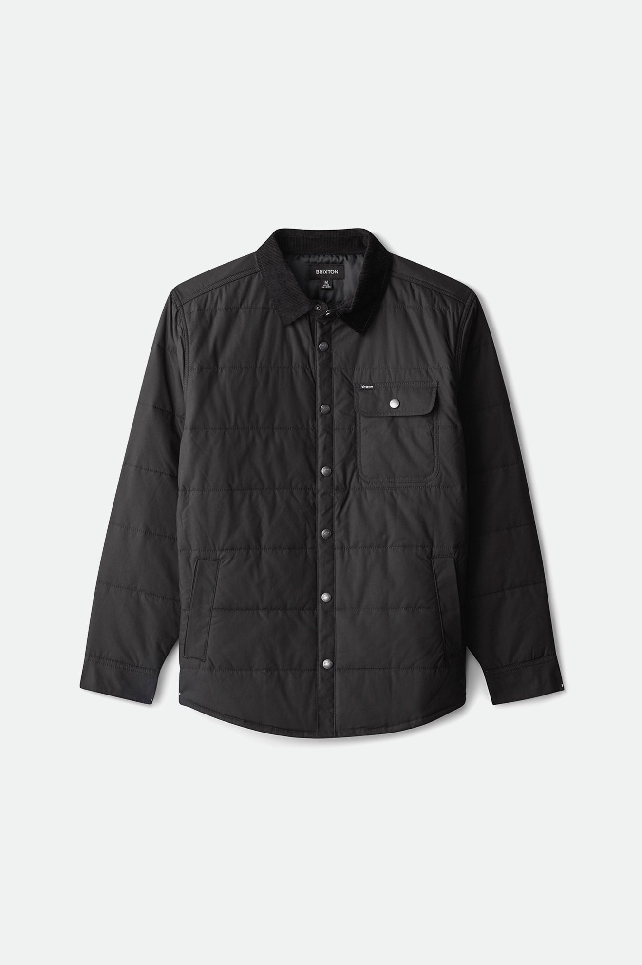 Men's Brixton Cass Jackets Black | 9320NCZWD