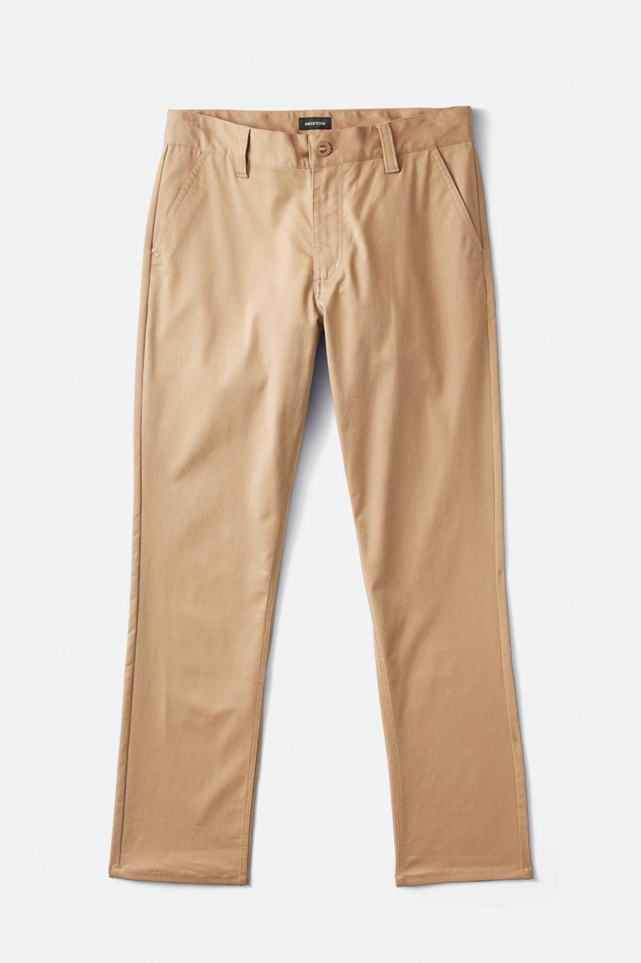 Men's Brixton Choice Chino Pants Khaki | 1057ORJYQ