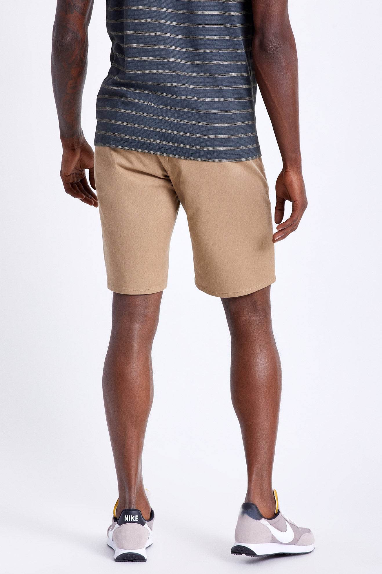 Men's Brixton Choice Chino Shorts Khaki | 2745DTEZY