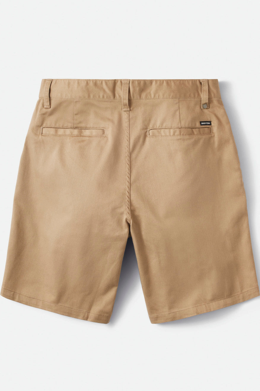 Men's Brixton Choice Chino Shorts Khaki | 2745DTEZY