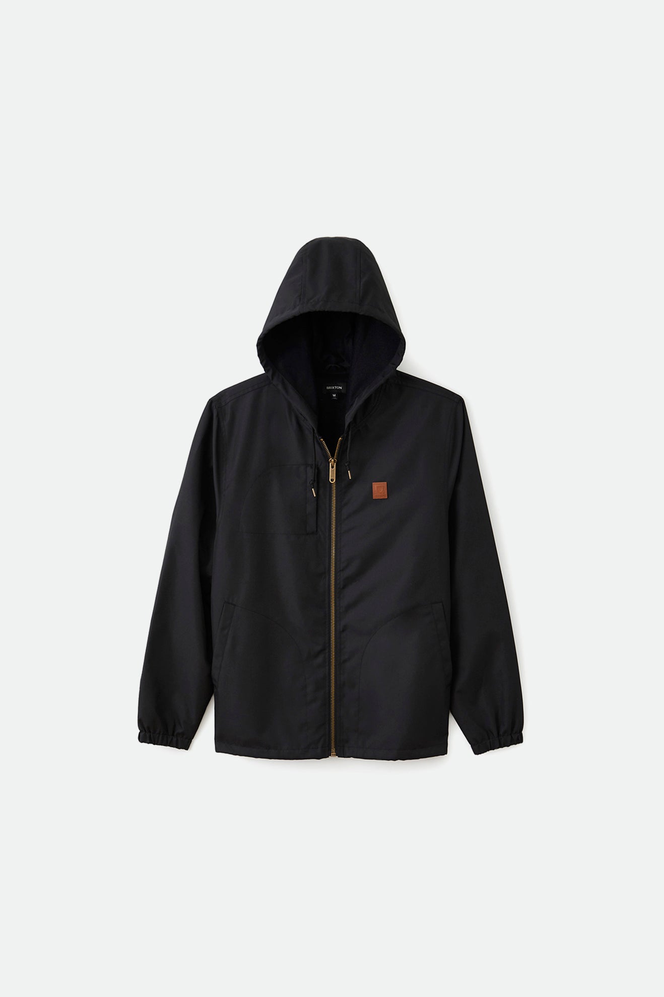 Men's Brixton Claxton Beta Zip Jackets Black | 5817JXBMP