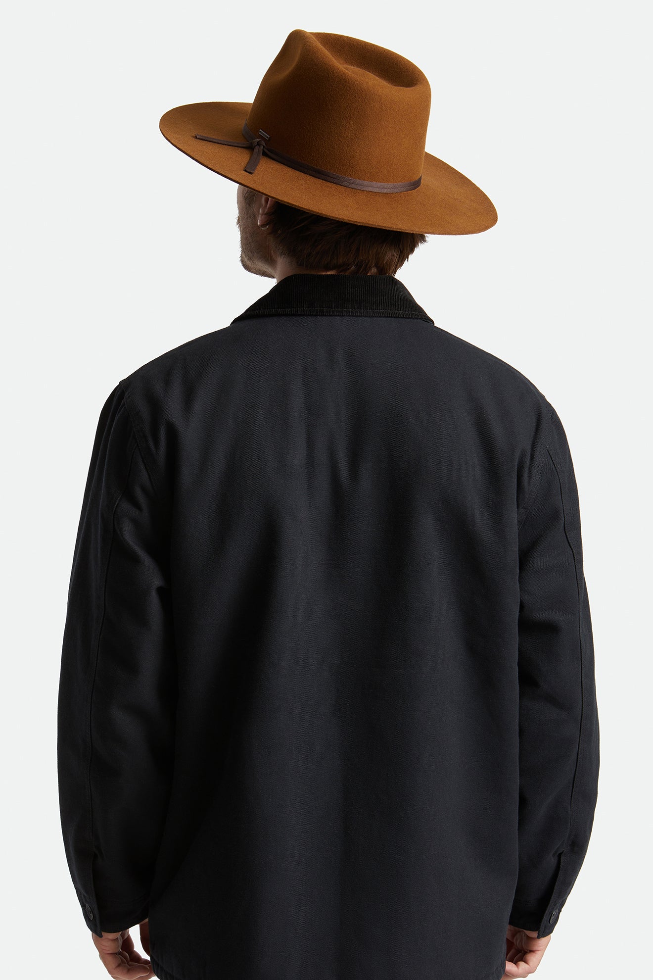 Men's Brixton Cohen Cowboy Hats Coffee | 4276UPYSW