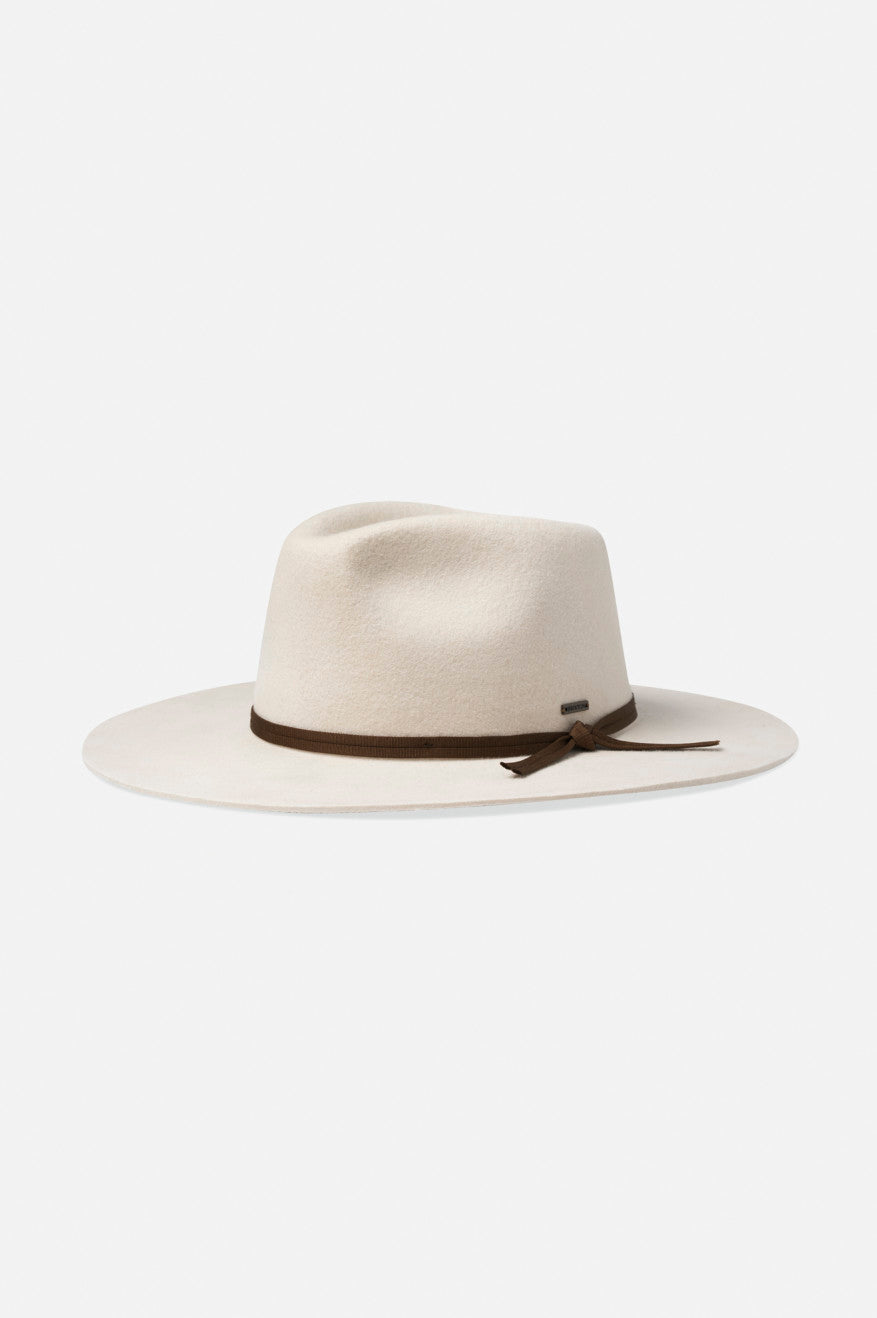 Men\'s Brixton Cohen Cowboy Hats White | 5620COXUY