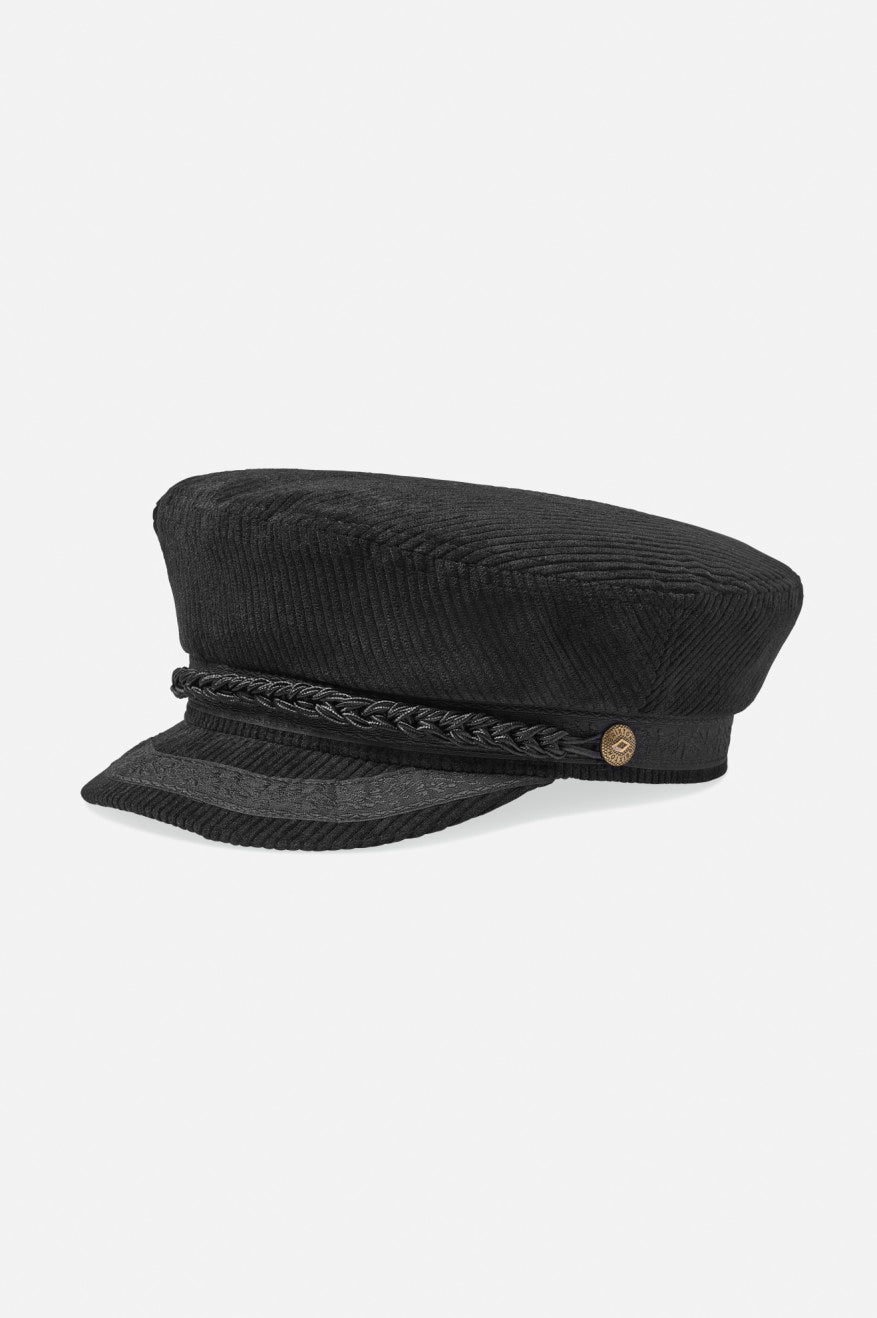 Men\'s Brixton Fiddler Reserve Hats Black | 1764AEDYJ