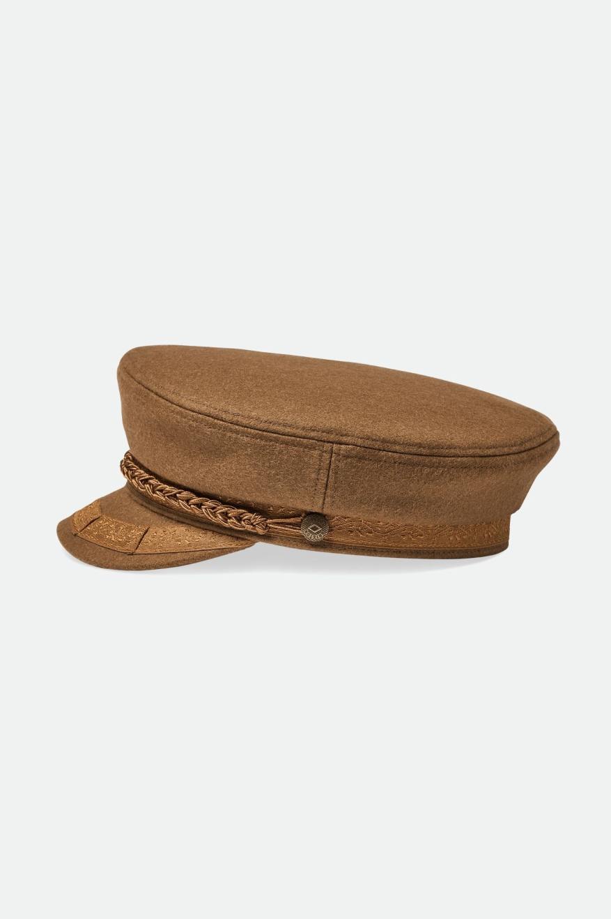 Men's Brixton Fiddler Reserve Hats Brown | 4352EIBVF