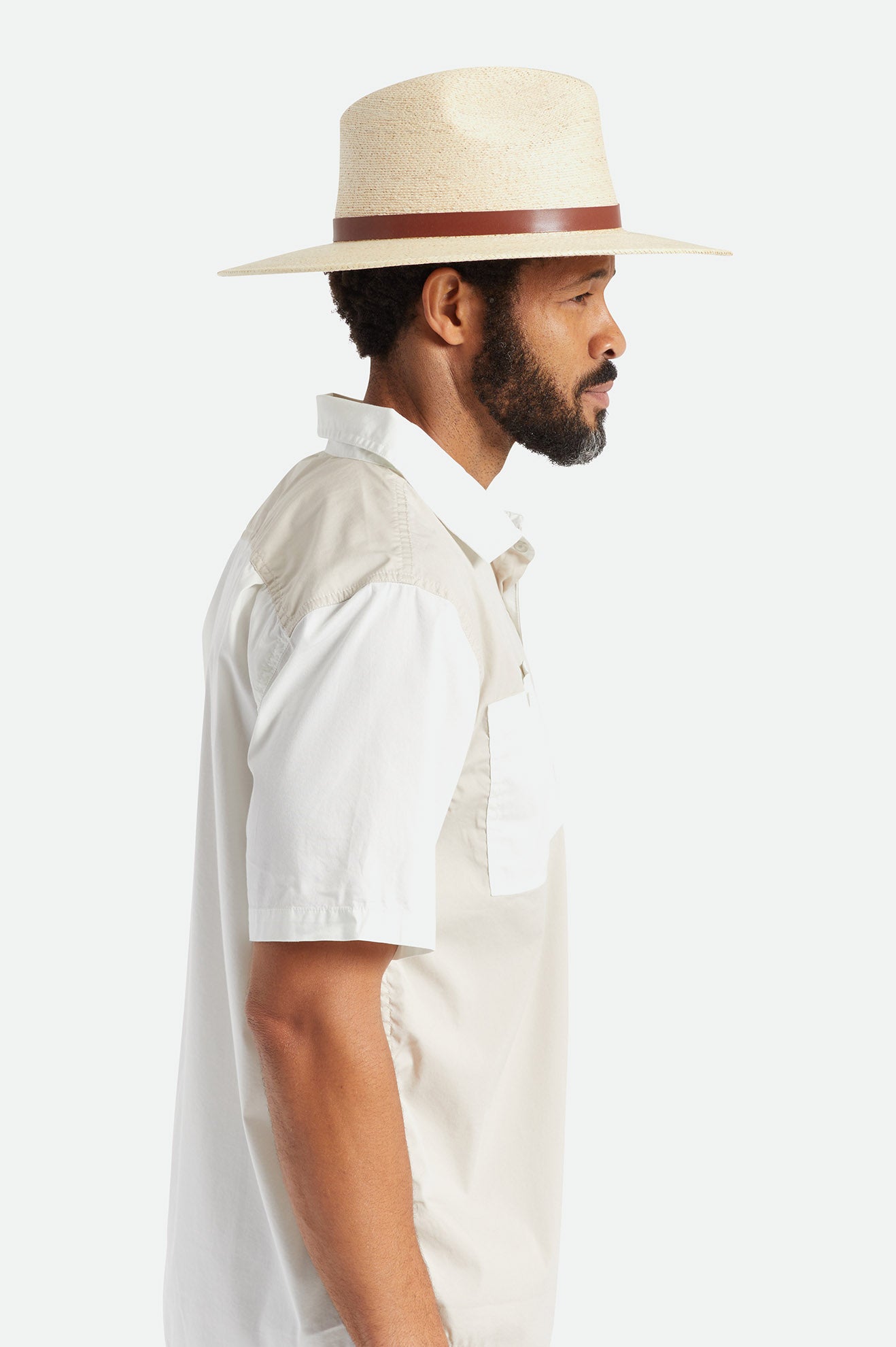 Men's Brixton Field Proper Hats Beige | 1203BGYFQ