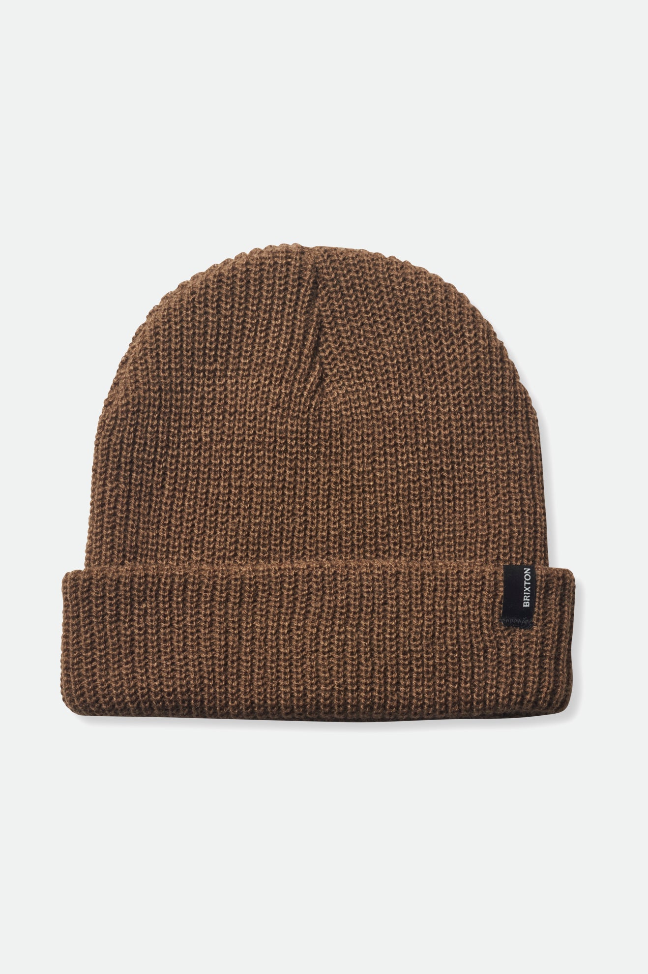 Men\'s Brixton Heist Beanie Brown | 7983HMBPO