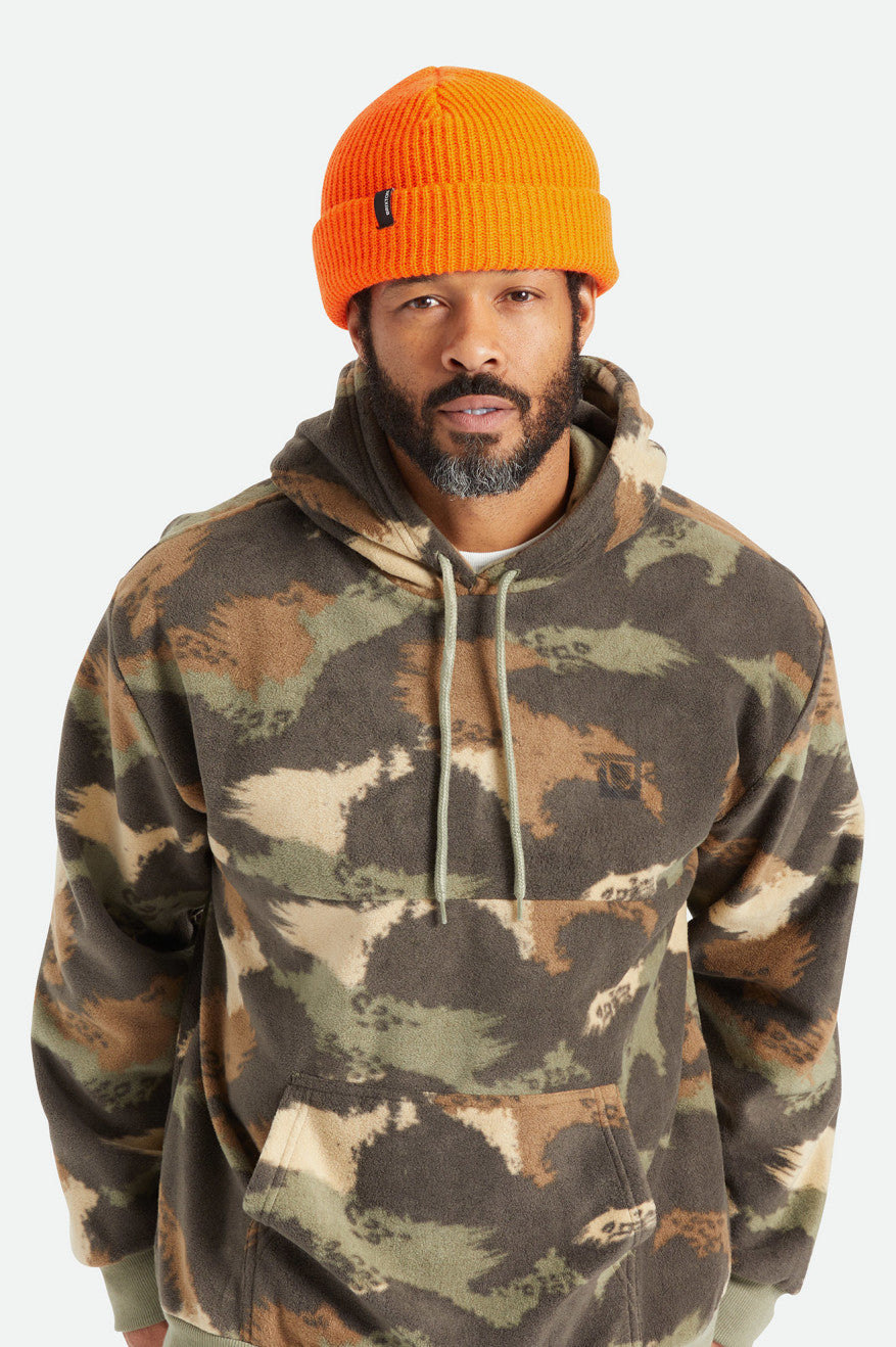 Men's Brixton Heist Beanie Orange | 1023GROLU