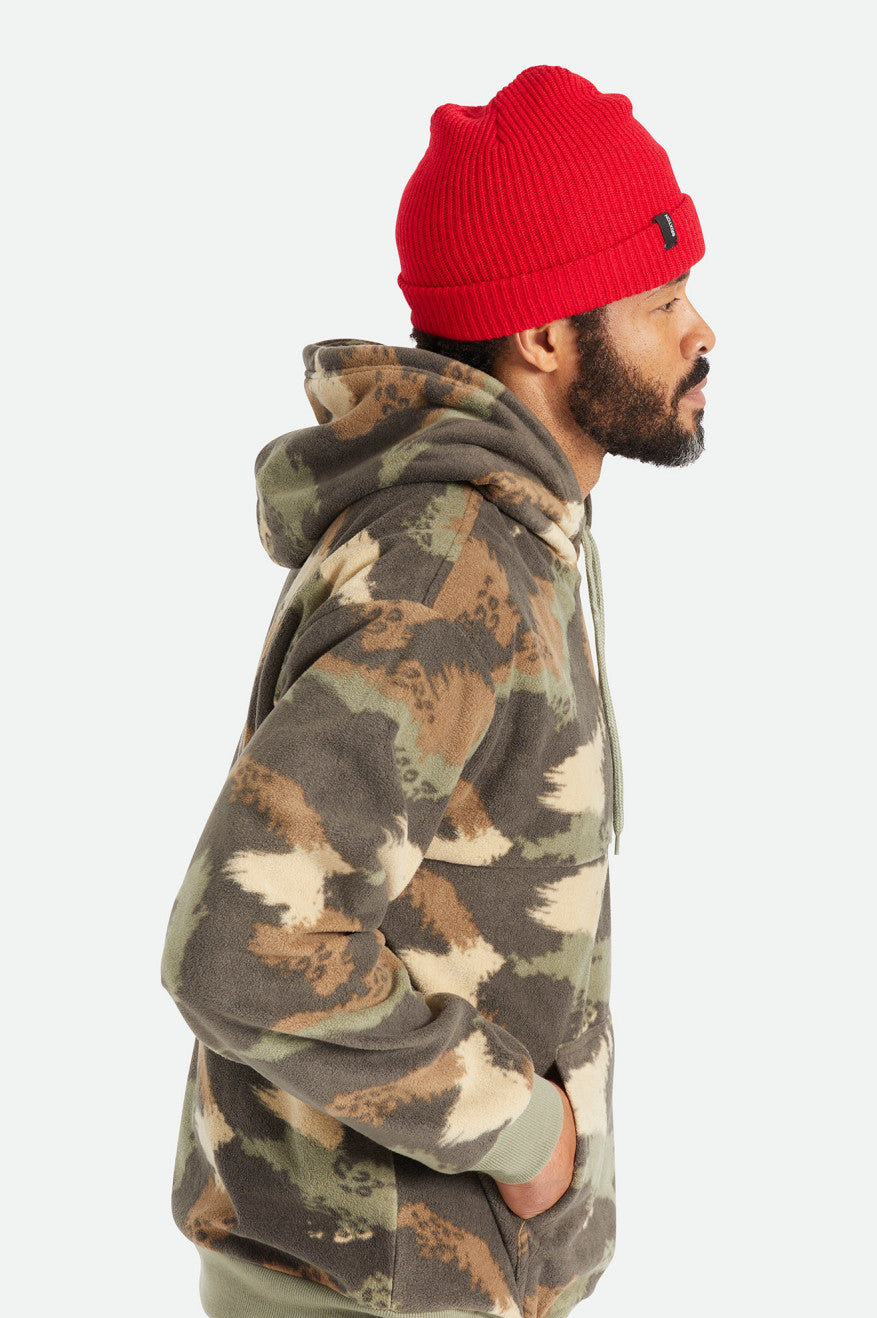 Men's Brixton Heist Beanie Red | 7160FPZUC