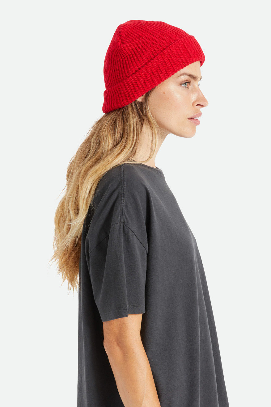 Men's Brixton Heist Beanie Red | 7160FPZUC