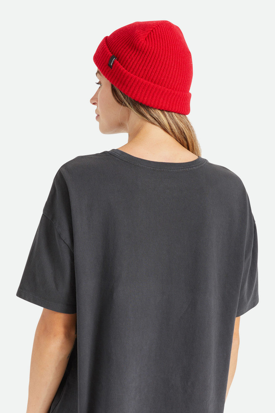 Men's Brixton Heist Beanie Red | 7160FPZUC