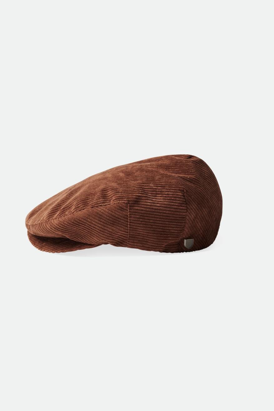 Men's Brixton Hooligan Baggy Snap Hats Brown | 4572ZRTOI