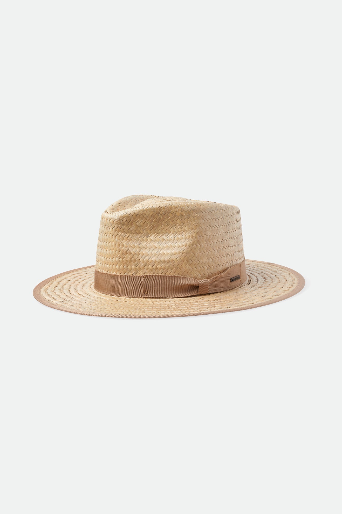 Men\'s Brixton Jo Short Brim Palmilla Hats Beige | 2348MUFDE