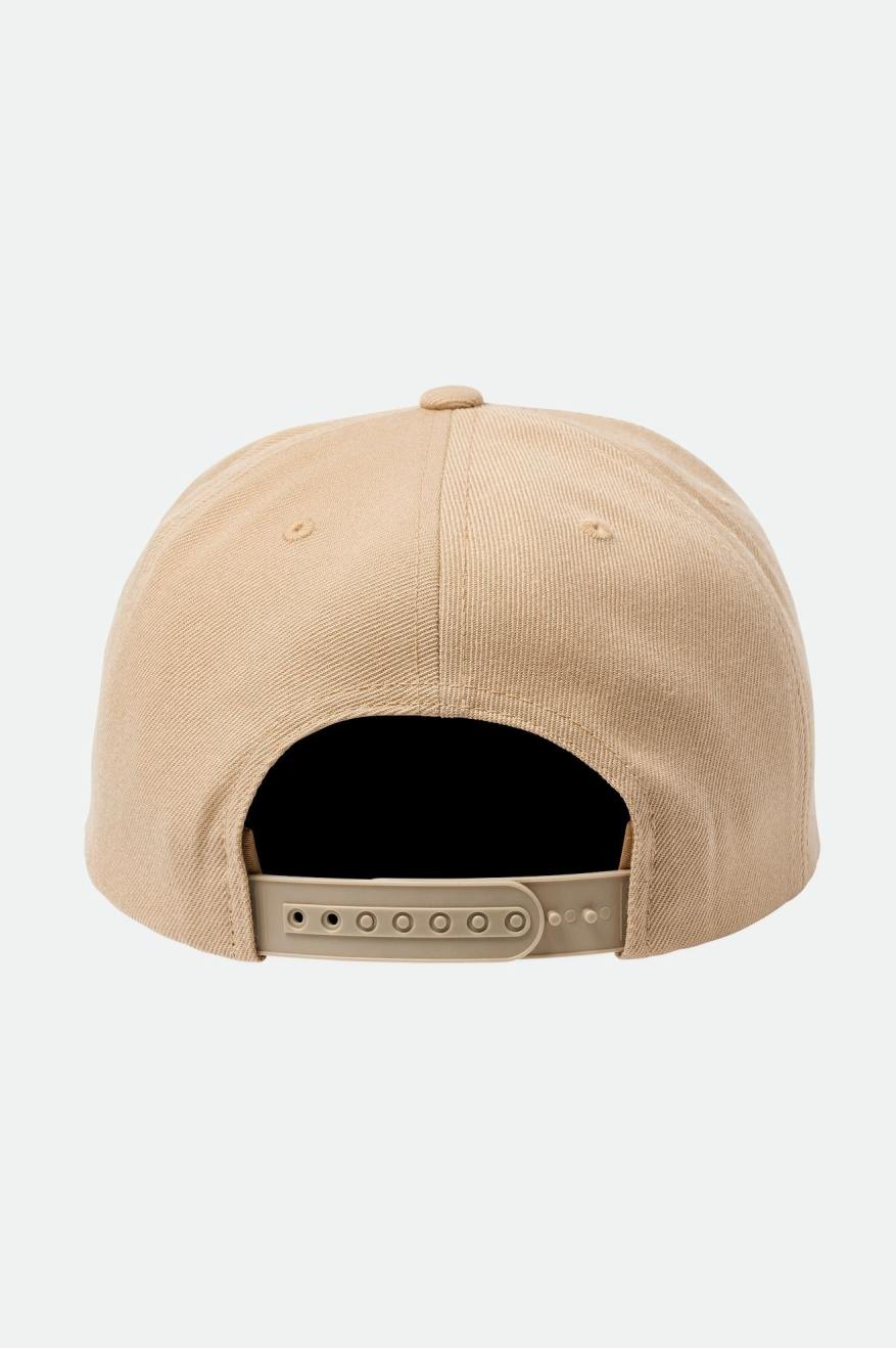 Men's Brixton Kit MP Caps Beige | 0817FSWQE