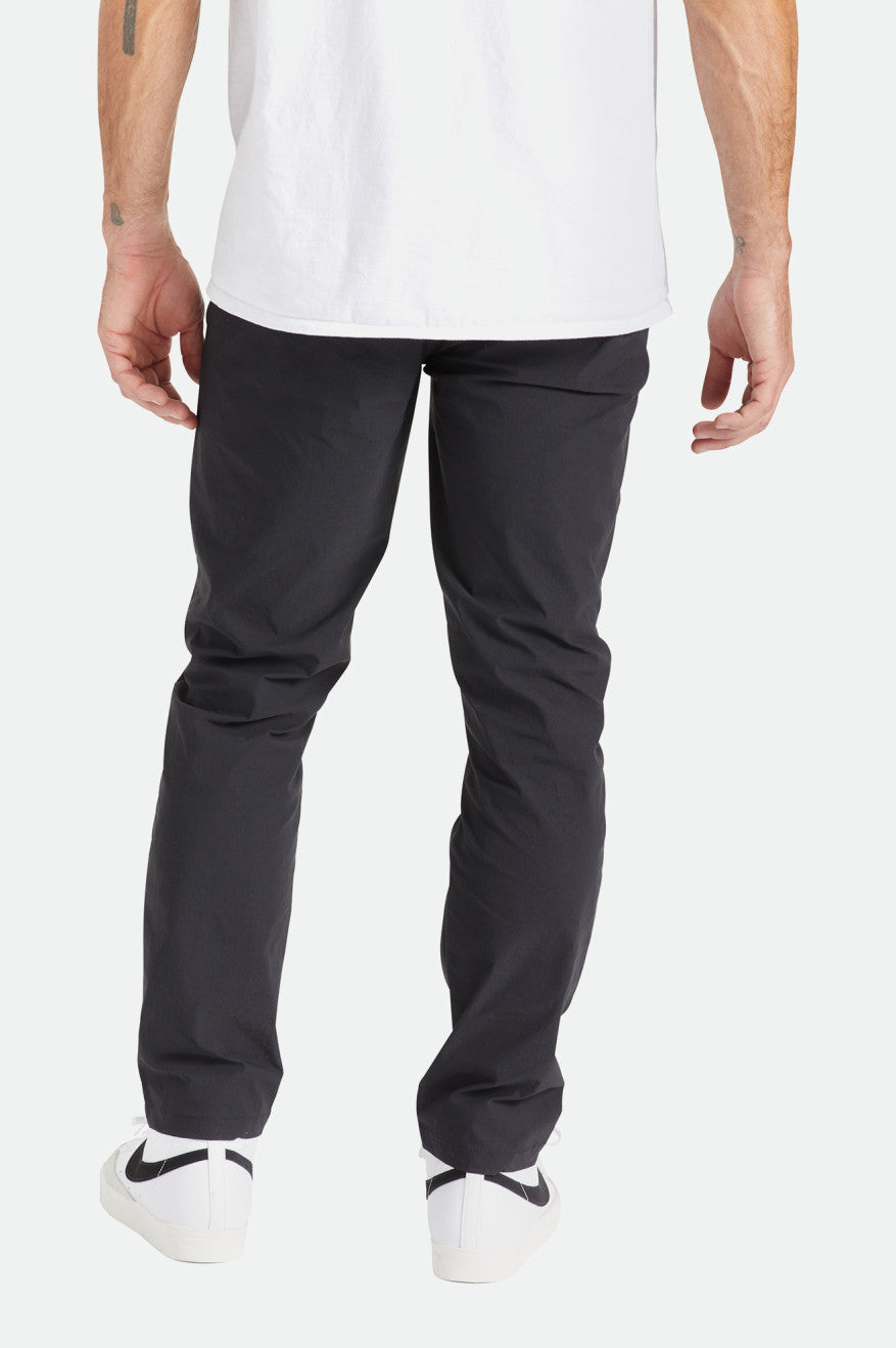 Men's Brixton Knox Utility Slim Pants Black | 3156YIHKE