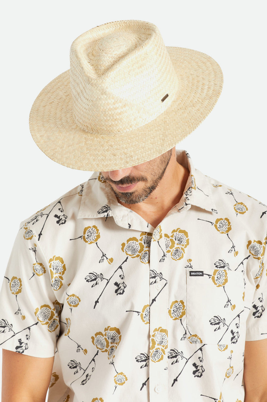 Men's Brixton Marcos Palmilla Hats Beige | 7158IOMGK