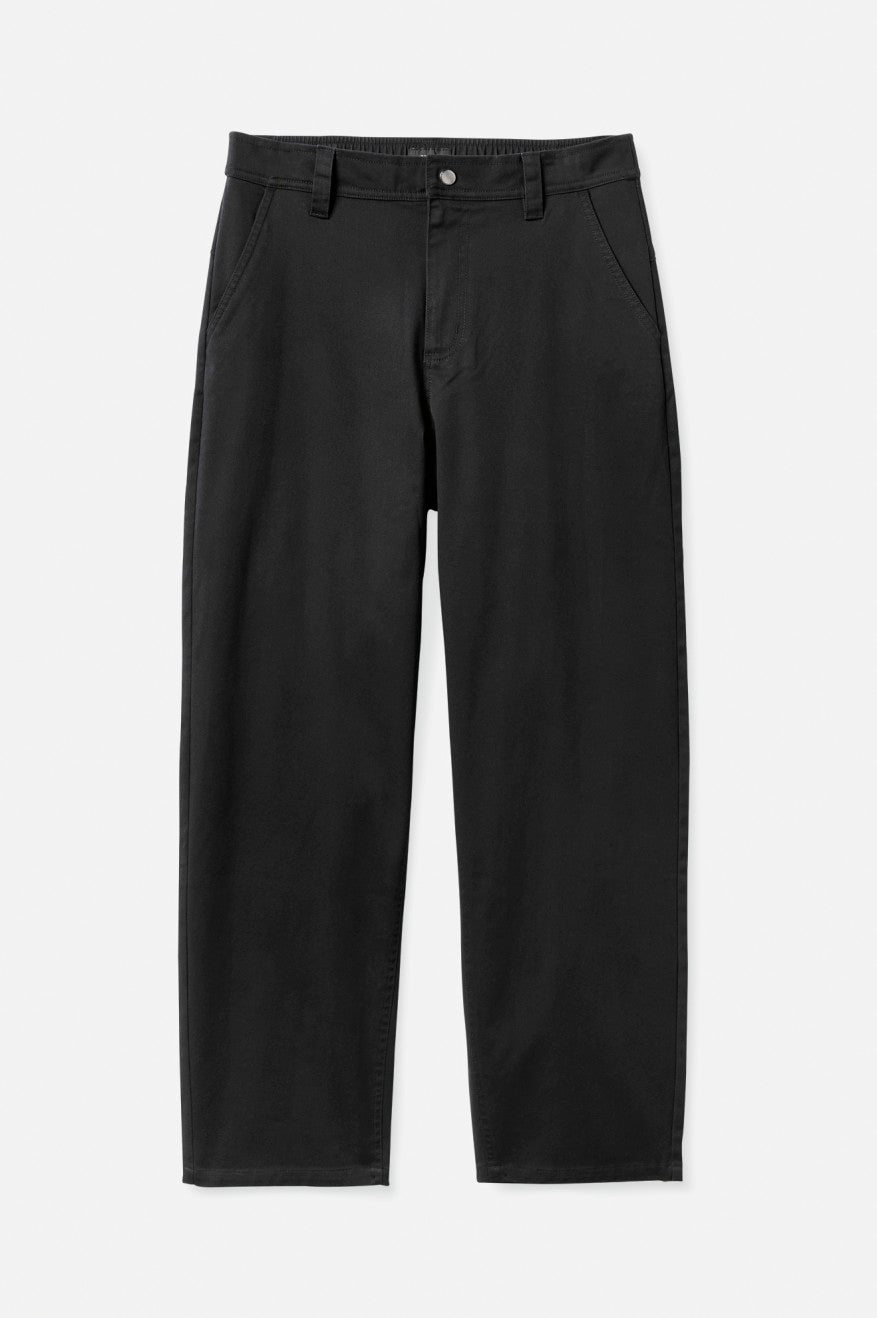 Men's Brixton Medina Pants Black | 9845BLIXC