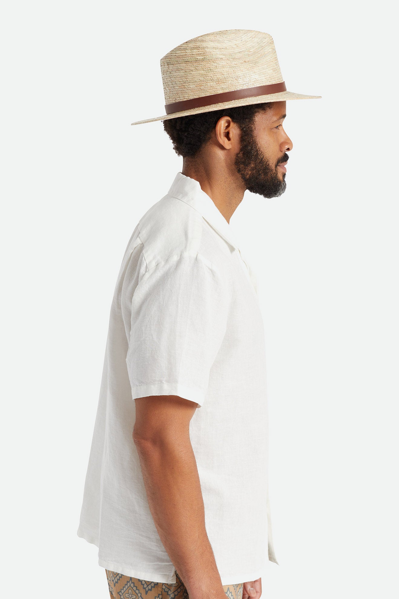 Men's Brixton Messer Hats Beige | 9830FUKHJ