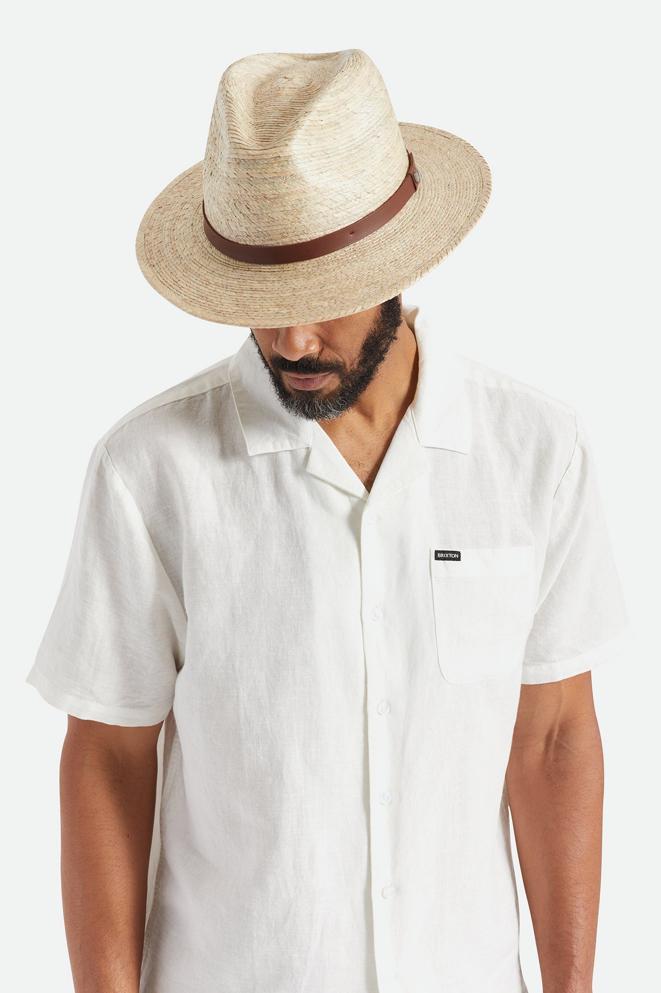 Men's Brixton Messer Hats Beige | 9830FUKHJ