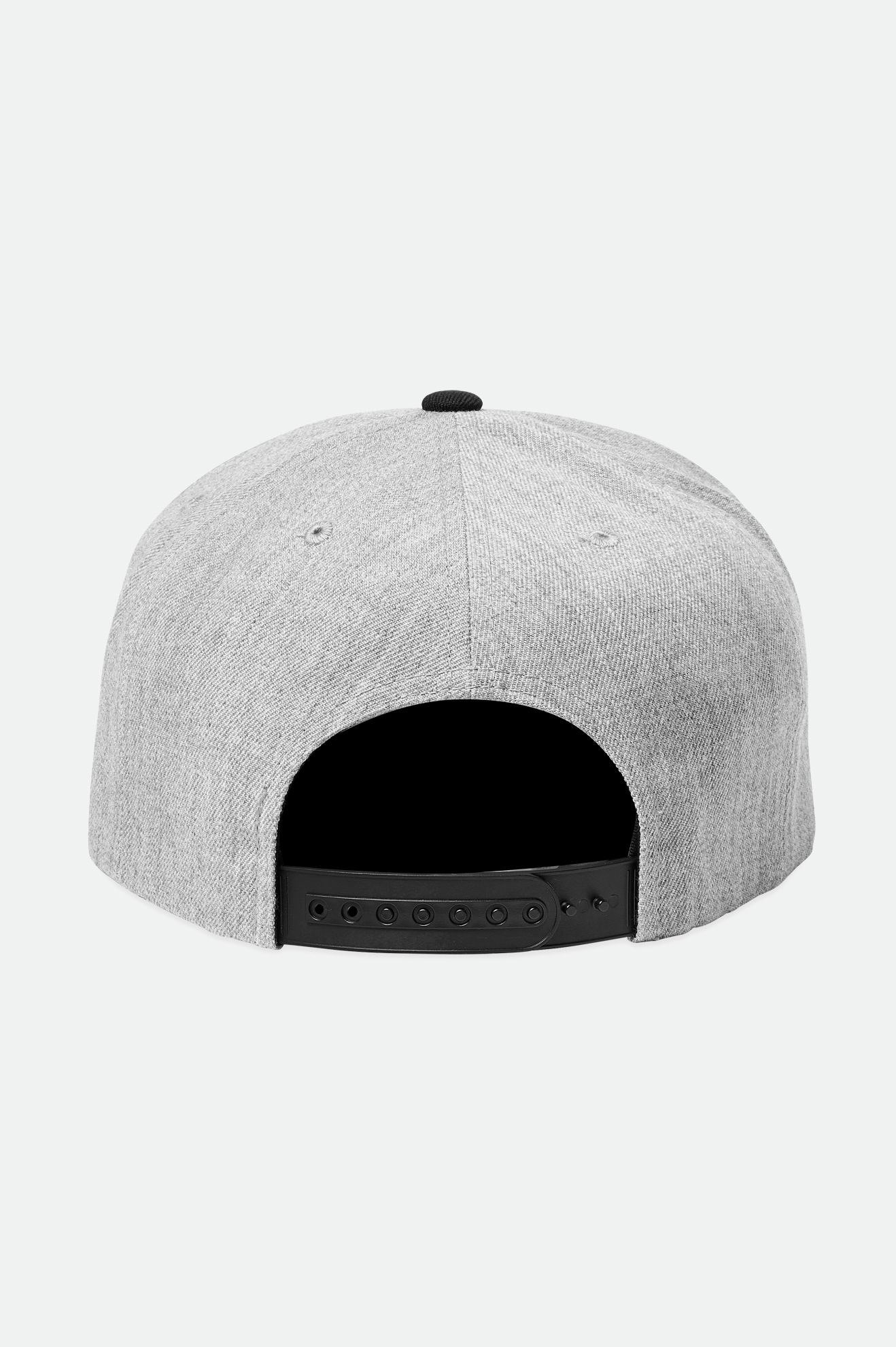 Men's Brixton Oath III Caps Light Grey / Black | 9147BTQJO