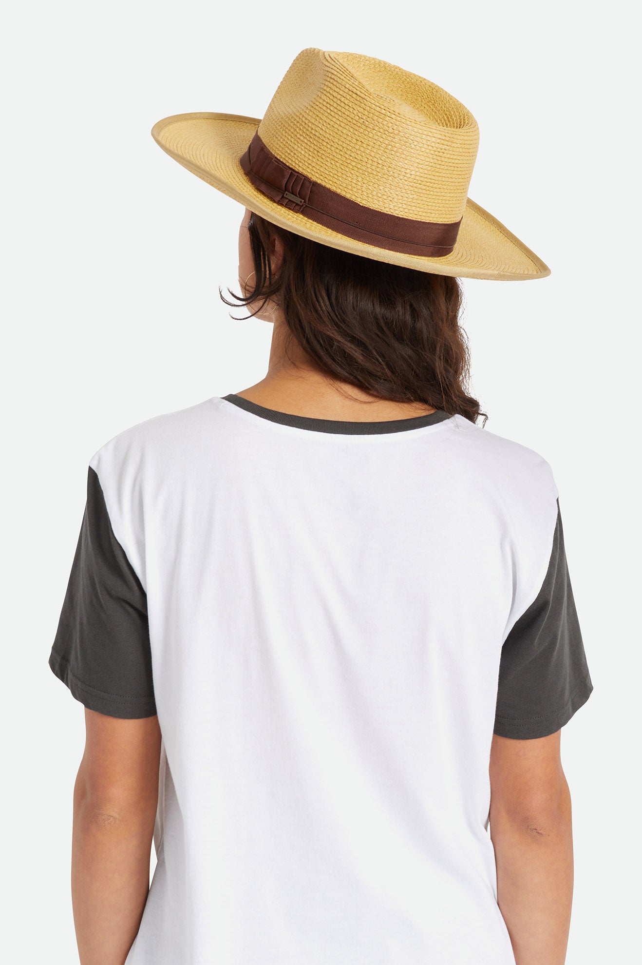 Men's Brixton Reno Straw Hats Brown | 9705RDHKO