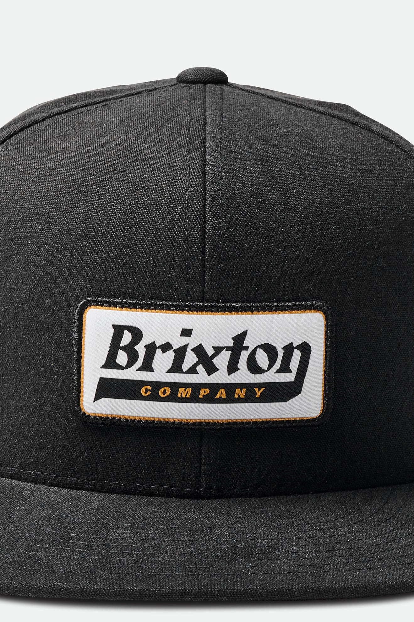 Men's Brixton Steadfast HP Caps Black | 4716BYOEN