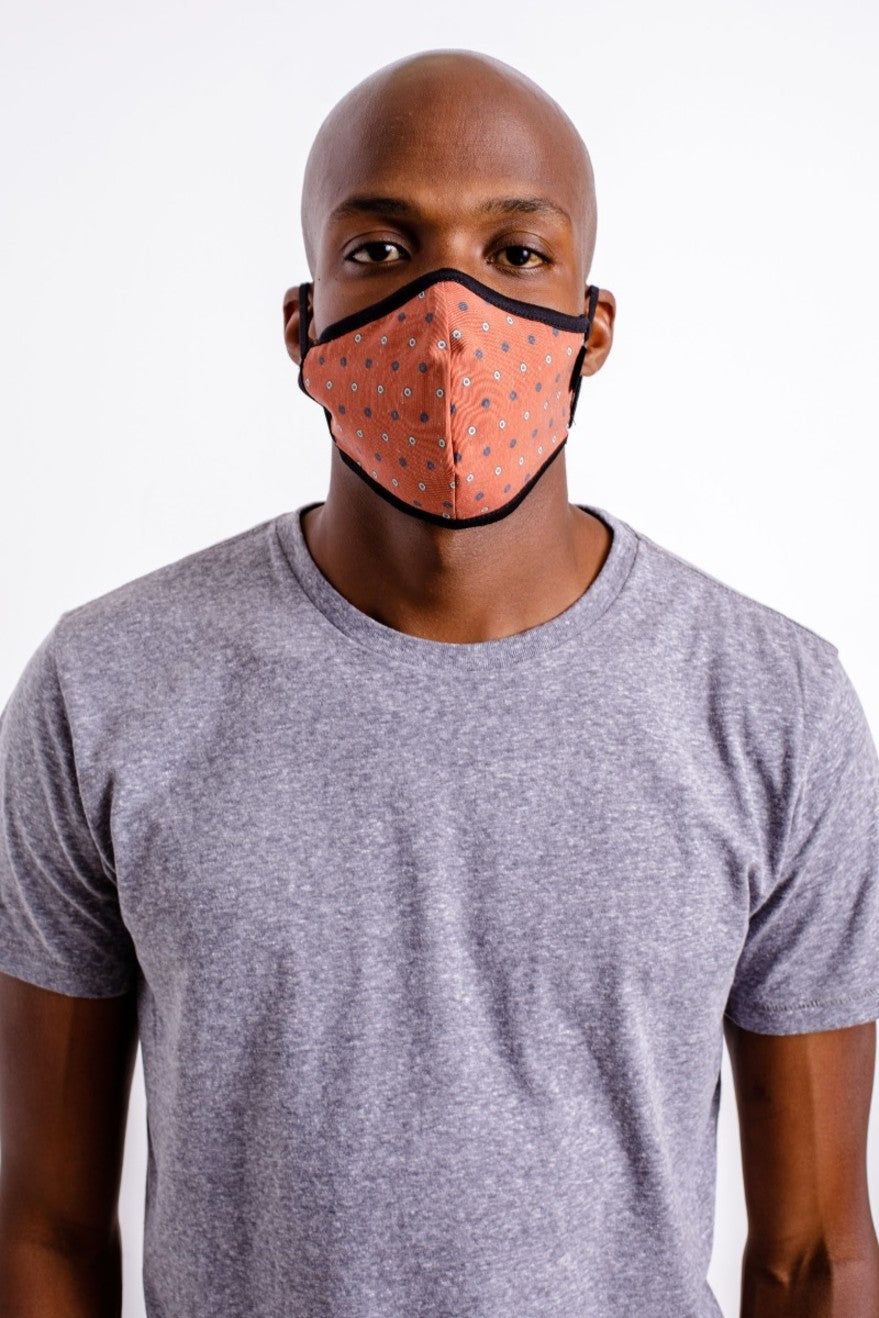 Unisex Brixton Antimicrobial 4-Way Stretch Face Masks Pink | 5176SADZN