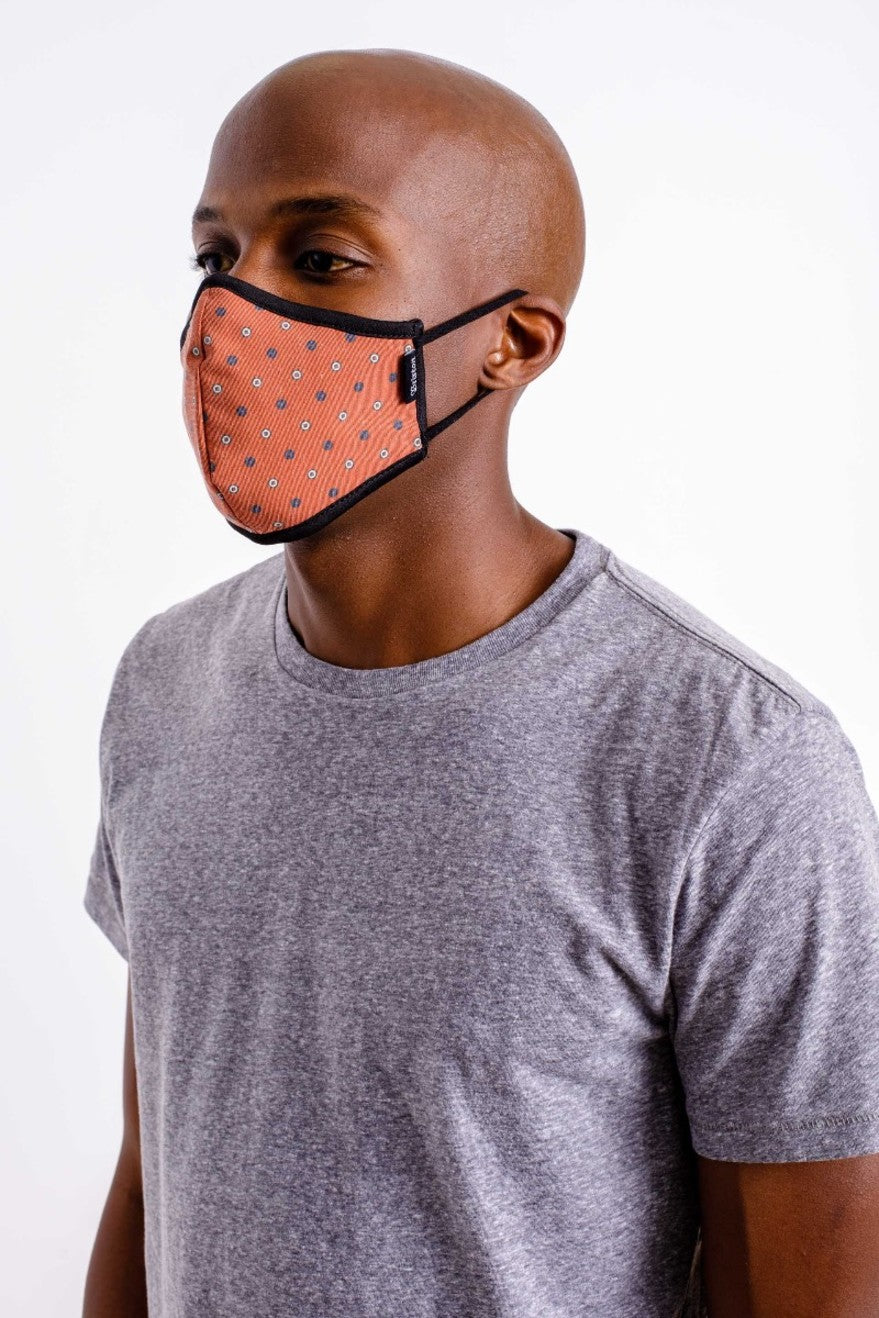 Unisex Brixton Antimicrobial 4-Way Stretch Face Masks Pink | 5176SADZN