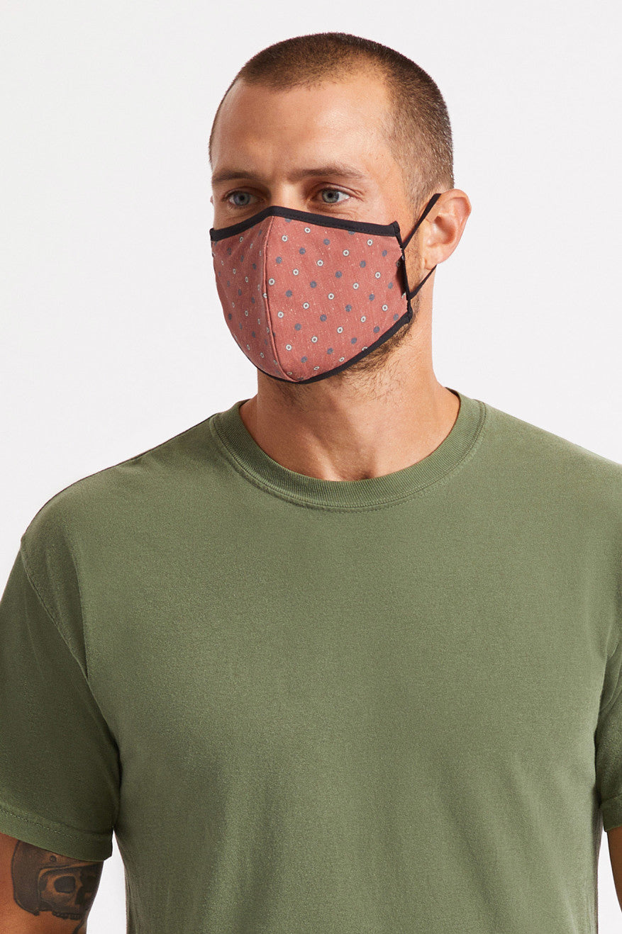 Unisex Brixton Antimicrobial 4-Way Stretch Face Masks Pink | 5176SADZN