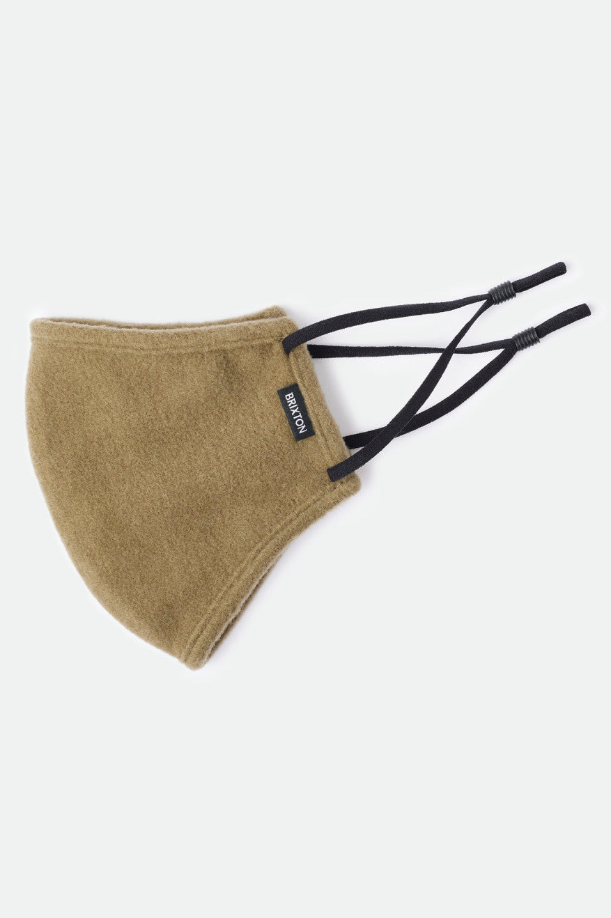 Unisex Brixton Arctic Fleece Face Masks Olive | 2716LSVMJ