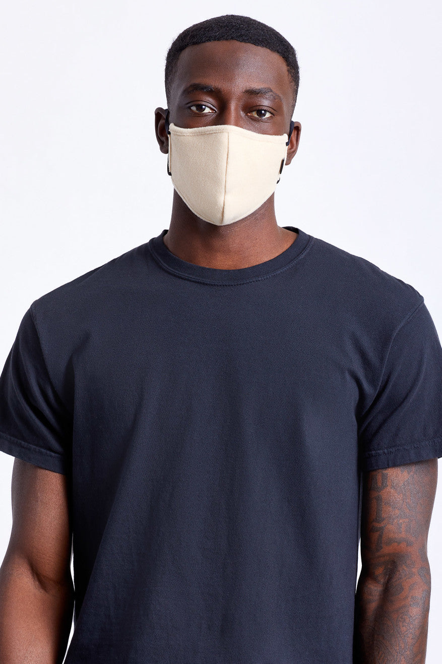 Unisex Brixton Arctic Fleece Face Masks Beige | 4368VGQKC