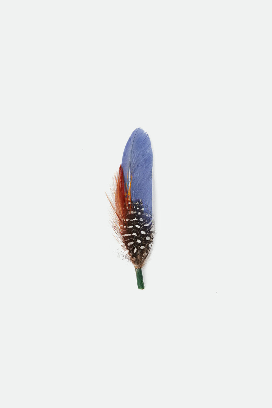 Unisex Brixton Frank Universal Hat Feather Accessories Blue | 5109MIHCK