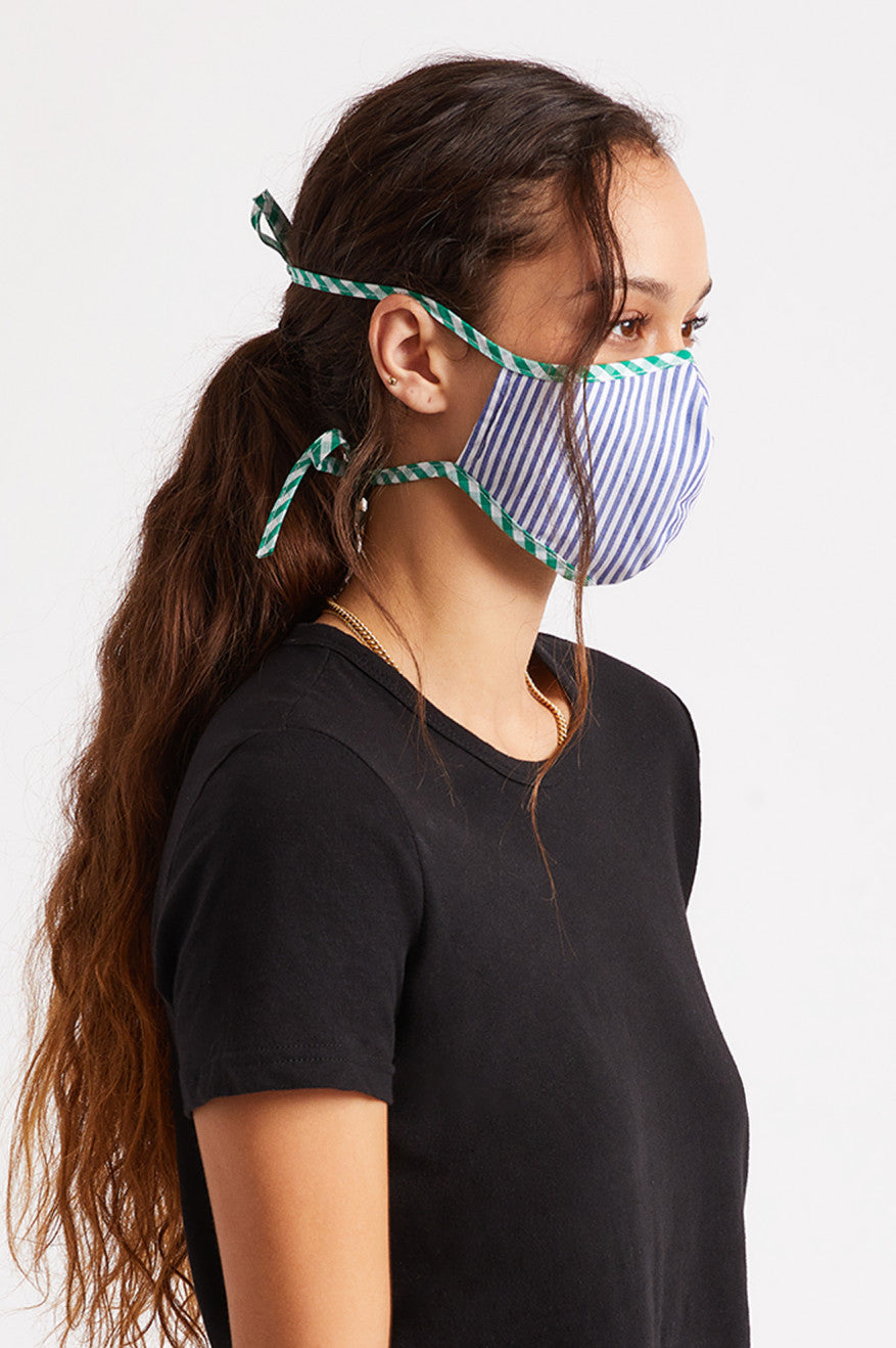 Unisex Brixton Lightweight Antimicrobial Face Masks Blue | 0526TKMZC